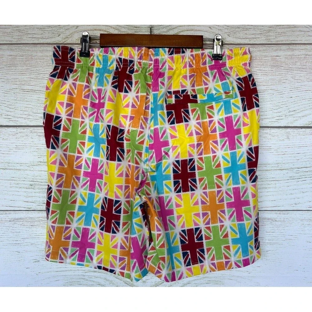 Shorts Mens Size Medium Painted Jacks Swim Trunks Shorts New $79